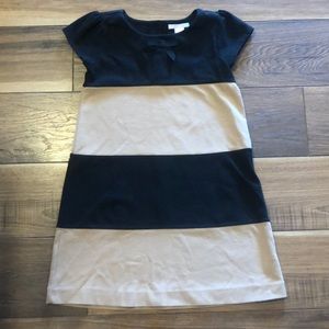 Janie and Jack Black and Brown Dress Size 7
